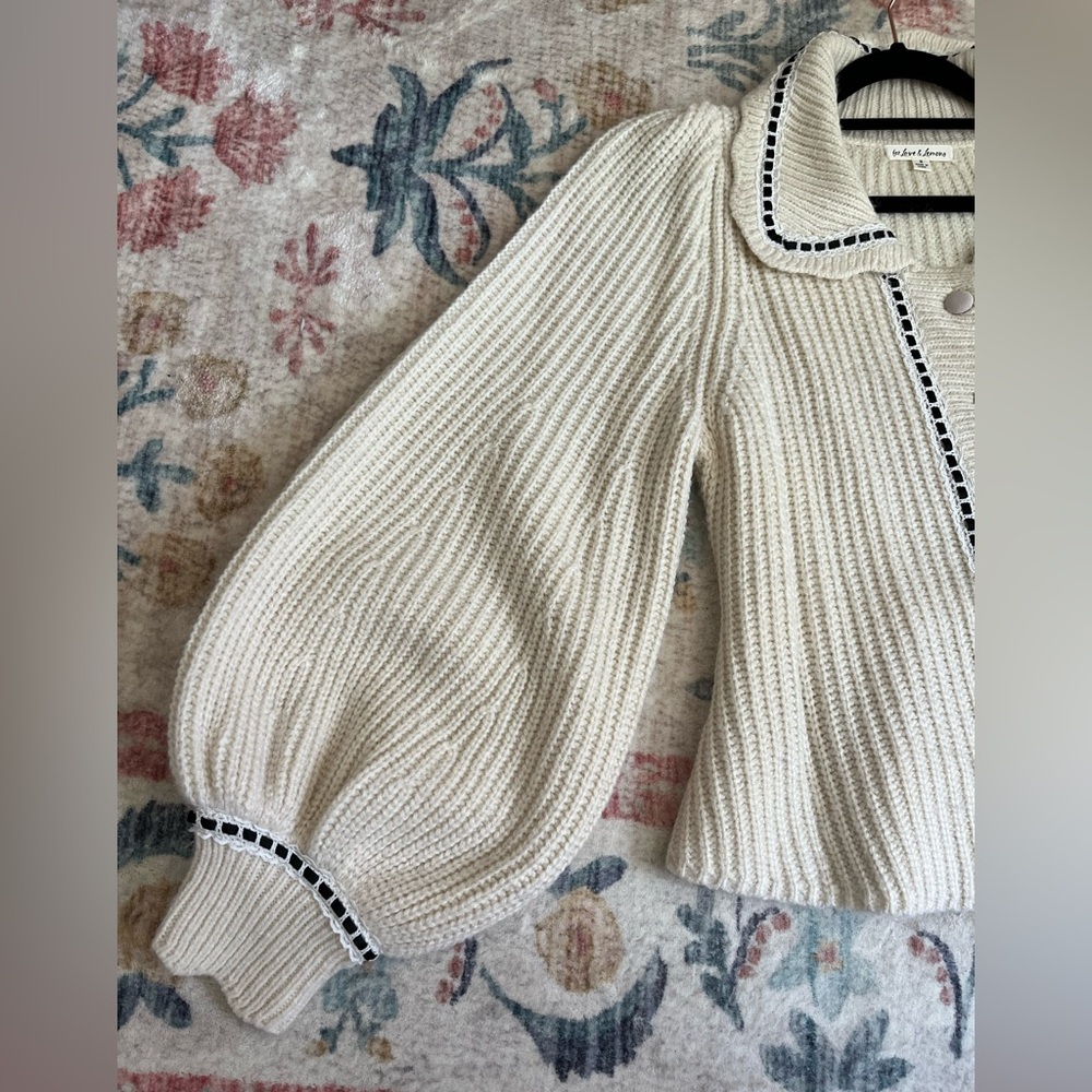 Jade Cardigan For Love and Lemons - Picture 4 of 7